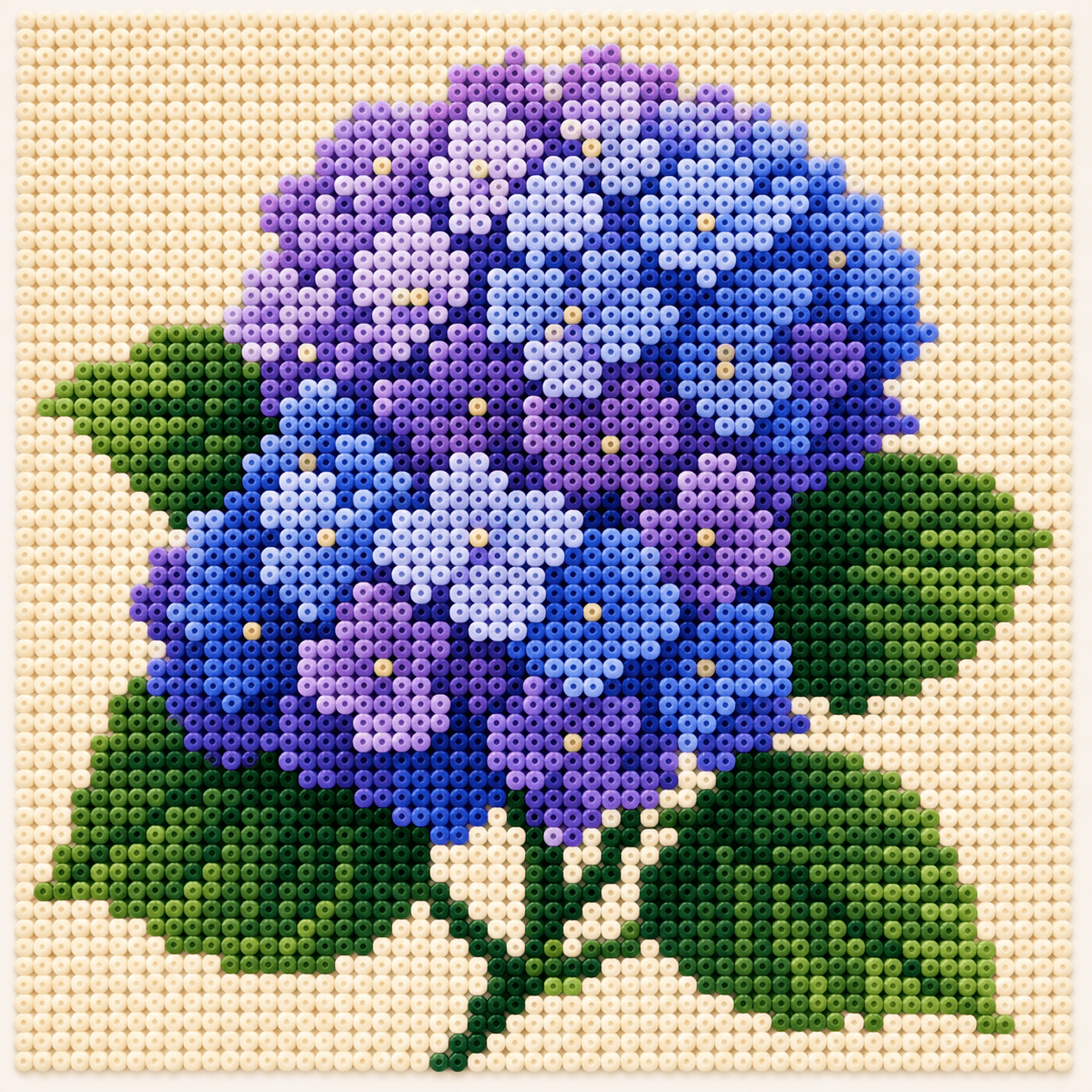 花间拾光拼豆作品